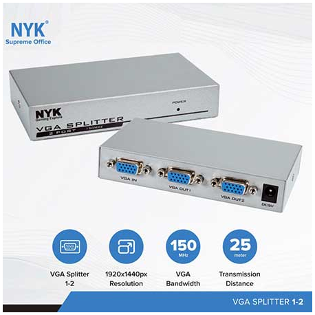 VGA SPLITTER 2 PORT - 10000248000