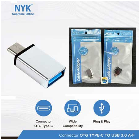 Kabel USB 3.0 Female to Type C OTG (Tanpa Kabel) - 10000253700