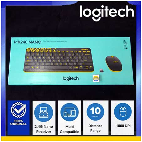 Wireless Combo MK240 Logitech - 097855108234, 097855108227