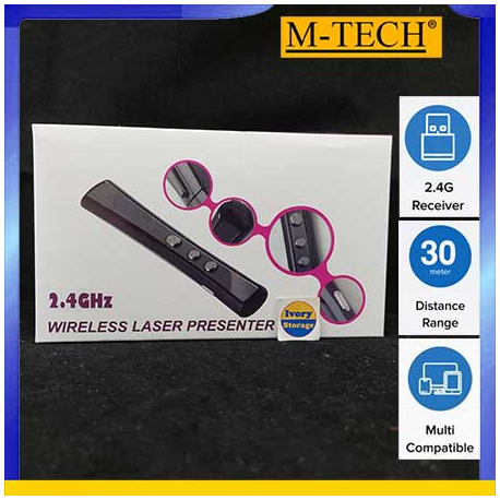 PRESENTER WIRELESS P900 LASER GREEN POINTER