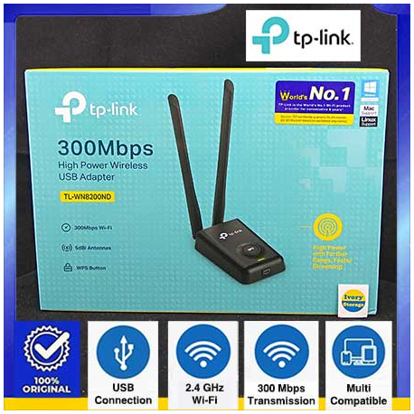 150Mb Wireless LAN USB Adapter TL-WN7200ND TP-LINK - 6935364050535