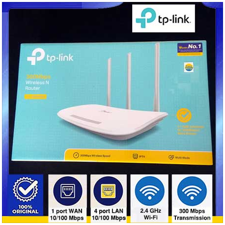 300Mbps Wireless N Router TL-WR940N TP-Link - 6935364051464