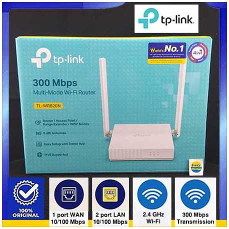 TP-LINK TL-WR840N 300Mbps WIRELESS ROUTER - 6935364070533