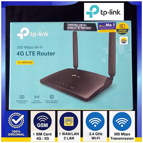3G/3.75G Wireless N Router TL-MR3420 TP-Link - 6935364051495
