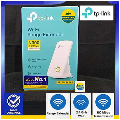 TP-LINK 300Mbps WiFi RANGE EXTENDER TL-WA850RE - 6935364070199