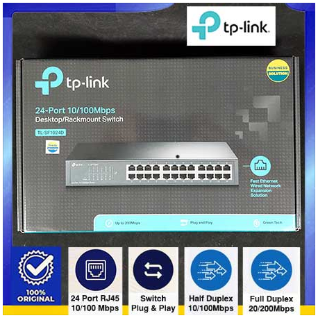 24-Port 10/100M TL-SF1024D TP-Link - 6935364020828