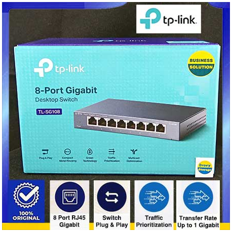 5-Port 10/100/1000M TL-SG105 TP-Link - 6935364021146