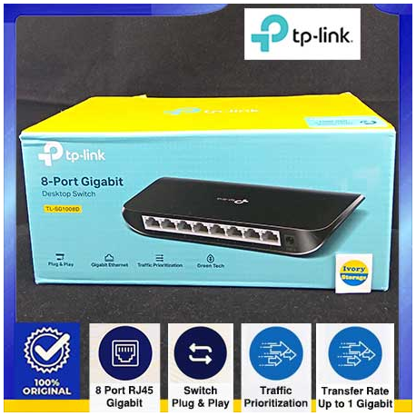 5-Port 10/100/1000M TL-SG105 TP-Link - 6935364021146