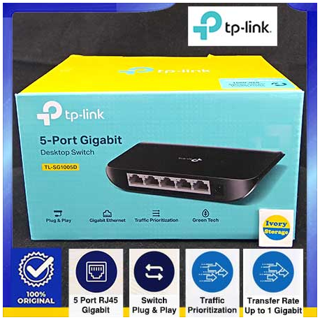5-Port 10/100/1000M TL-SG105 TP-Link - 6935364021146