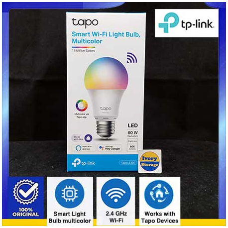TP-LINK SMART Wi-Fi LIGHT BULB MULTICOLOR TAPO L530E