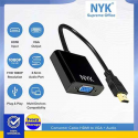 Converter HDMI ke VGA NYK Plus Audio ( HDMI-VGA )