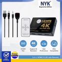 Switch HDMI NYK 1-5 HDMI Port + Remote