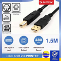 Kabel Printer 1.5M CLIPTEC USB2.0 (USB2.0 AM-BM 1.5M)