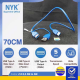 Kabel USB3.0 NYK 60CM (USB3.0 AM to USB3.0 AM)
