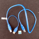Kabel USB3.0 NYK 60CM (USB3.0 AM to USB3.0 AM)