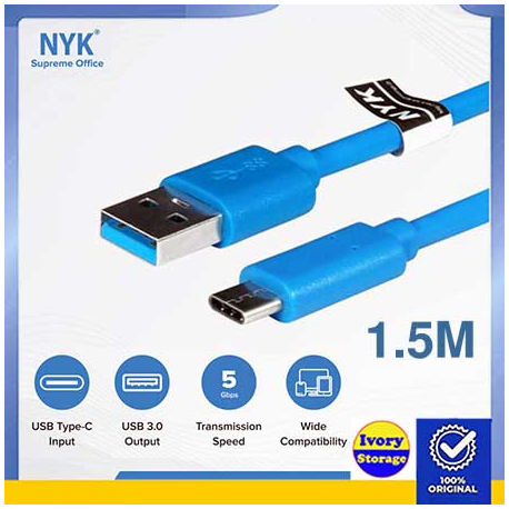 KABEL DATA TYPE C KE USB 3.0 1.5M
