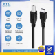 NYK KABEL TYPE C KE USB PRINTER 1.5M (TYPE C- USB2.0 BM)