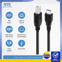 Kabel Printer 1.5M NYK Type-C (USB2.0 AM-Type C 1.5M)