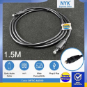 Kabel Audio Fiber Optic NYK 1.5M FO Audio Cable