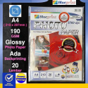 Kertas Foto Blueprint A4 190GSM 20PC Glossy Photo Paper
