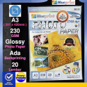 Kertas Foto Blueprint A3 230GSM 20PC Glossy Photo Paper