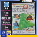 Kertas Inkjet Blueprint A4 120GSM 50PC 2880 dpi Inkjet Paper