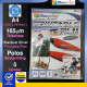 A4 Printable Film 5PC 165 mm Stardust Silver Blueprint - 8997031730308