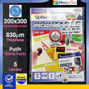 Kartu ID Card Blueprint A4 5PC White Printable Card