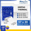Kertas Thermal Struk 57x30mm 10 Roll BLUEPRINT LITE Thermal Paper BP-LITETP57x30