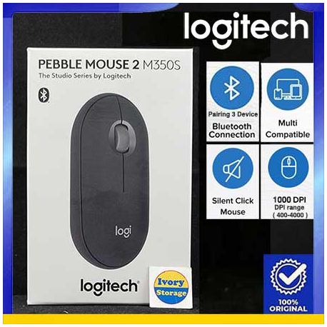 Mouse Bluetooth LOGITECH M350S (3 WARNA)
