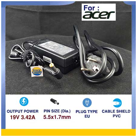 Power Adaptor 19V 3.42A Acer - 10000227900