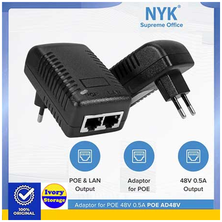 PoE Adapter NYK POE 24V 1 Ampere