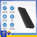 SSD Ext. Case M2 NVME NYK S3 Dual Protocol