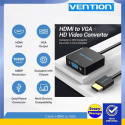 Converter HDMI ke VGA VENTION tanpa lubang Aux Audio 3.5mm