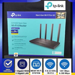 Wireless Router TP-LINK Archer AX10 AX1500 Dual Band 1.5Gbps Wi-Fi 6