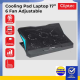 Notebook Cooling Pad CLIPTEC RZC170